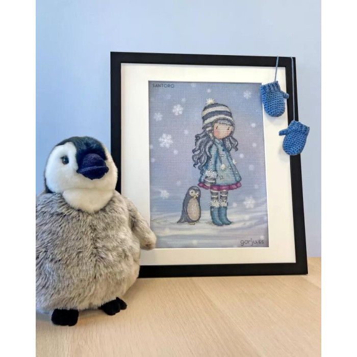 XG49 Bothy Threads Набір для вишивки хрестиком - Хуртовина Blizzard 30,5x22 см, Aida 14