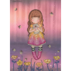 XG51 Bothy Threads Набір для вишивки хрестиком - Світлячковий світанок Firefly Dawn 30,5x22 см, Aida 14