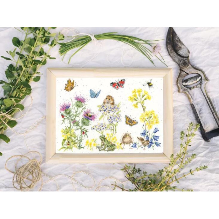 XHD100E Bothy Threads Набір для вишивки хрестиком - Спогади про польові квіти Wildflower Memories 29x39 см, Evenweave №32