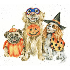 XHD106E Bothy Threads Набір для вишивки хрестиком - Найкращі частування з усіх The Best Treat Of All 29x33 см, Evenweave №32