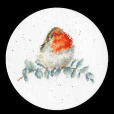 XHD121P Bothy Threads Набір для вишивки хрестиком - Евкаліпт Eucalyptus 15x15 см, Evenweave №28