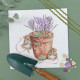 XHD123E Bothy Threads Набір для вишивки хрестиком - Садові друзі Garden Friends 26х26 см, Evenweave №28