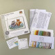 XHD125E Bothy Threads Набір для вишивки хрестиком - Лісова галявина The Woodland Glade 34х22 см, Evenweave №28