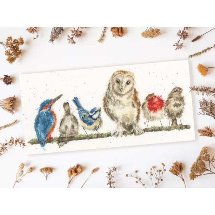 XHD129E Bothy Threads Набір для вишивки хрестиком - Різноманітність життя Variety Of Life 18x38 см, Evenweave №32