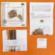 XHD140E Bothy Threads Набір для вишивки хрестиком - Ніжний Gentle One 26х26 см, Evenweave №28