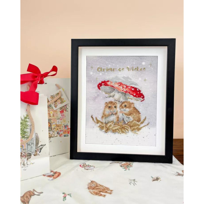 XHD152E Bothy Threads Набір для вишивки хрестиком - Грибочок Mushroom At The Inn 18x22 см, Aida 14