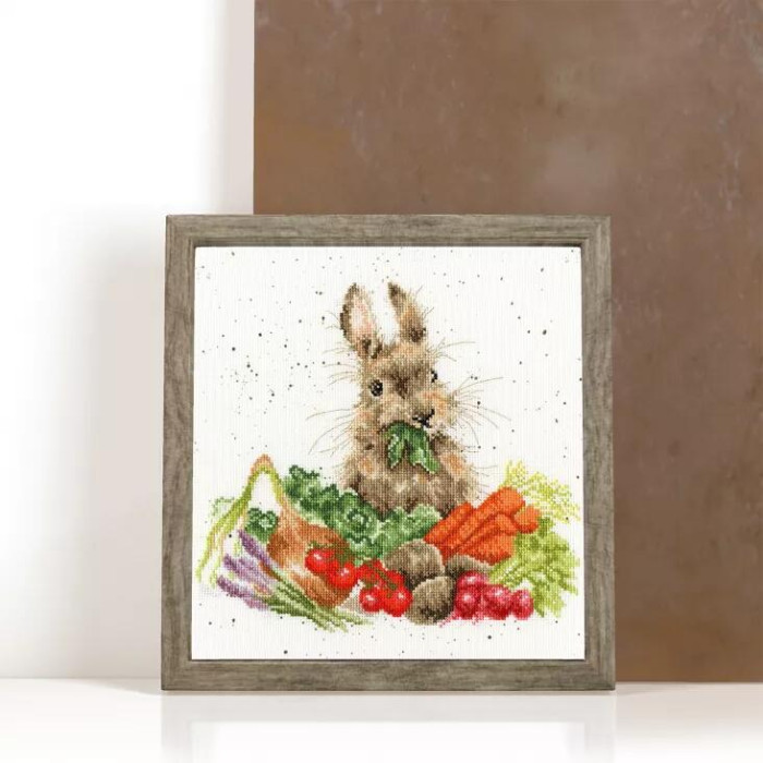 XHD52E Bothy Threads Набір для вишивки хрестиком - Вирости своє Grow Your Own 26x26 см, Evenweave №28