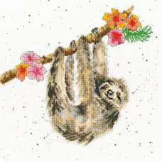 XHD59E Bothy Threads Набір для вишивки хрестиком - Зависати Hanging Around 26х26 см, Evenweave №28