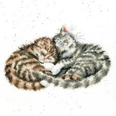 XHD88E Bothy Threads Набір для вишивки хрестиком - Солодкі сни Sweet Dreams 26х26 см, Evenweave №28