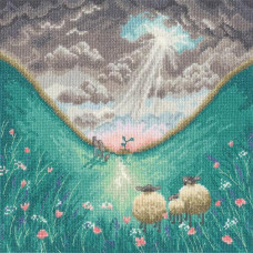 XLP19 Bothy Threads Набір для вишивки хрестиком - Дерево Надії Tree Of Hope 26х26 см, Aida 14