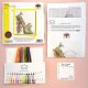 XSK18 Bothy Threads Набір для вишивки хрестиком - Букет квітів Posy 22х26 см, Aida 16