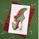 XSK21 Bothy Threads Набір для вишивки хрестиком - Цукерки-тростини Candy Canes 18х30 см, Aida 16