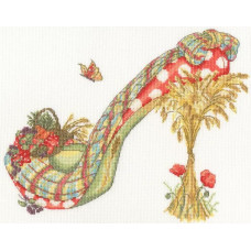 XSK29 Bothy Threads Набір для вишивки хрестиком - Врожай Harvest 22x28 см, Aida 14