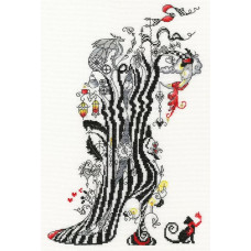 XSK8 Bothy Threads Набір для вишивки хрестиком - Мрія R?ver 19x28 см, Aida 16