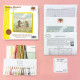 XSS29 Bothy Threads Набір для вишивки хрестиком - Лугові моменти Meadow Moments 26x26 см, Aida 14