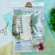 YuMI_001 Voloshka Набір для вишивки хрестом та бісером YuMI - Кузьміч 12,7x12,7 см, Aida 14 ct пластикова