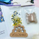 YuMI_002 Voloshka Набір для вишивки хрестом та бісером YuMI - Панда дзен 12,7x12,7 см, Aida 14 ct пластикова
