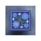 YuMI_008 Voloshka Набір для вишивки хрестом та бісером YuMI - Волошки 12,7x12,7 см, Aida 14 ct пластикова