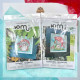 YuMI_015 Voloshka Набір для вишивки хрестом та бісером YuMI - Семенівна 12,7x12,7 см, Aida 14 ct пластикова