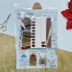 YuMI_016 Voloshka Набір для вишивки хрестом та бісером YuMI - Кінь Шептало 12,7x12,7 см, Aida 14 ct пластикова