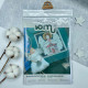 YuMI_017 Voloshka Набір для вишивки хрестом та бісером YuMI - Янгол Охоронець 12,7x12,7 см, Aida 14 ct пластикова