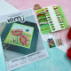YuMI_021 Voloshka Набір для вишивки хрестом та бісером YuMI - Літня спека 12,7x12,7 см, Aida 14 ct пластикова