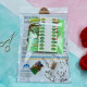 YuMI_021 Voloshka Набір для вишивки хрестом та бісером YuMI - Літня спека 12,7x12,7 см, Aida 14 ct пластикова