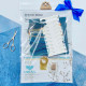 YuMI_022 Voloshka Набір для вишивки хрестом та бісером YuMI - Дракон Явзар 12,7x12,7 см, Aida 14 ct пластикова