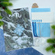 YuMI_024 Voloshka Набір для вишивки хрестом та бісером YuMI - Фігурка Сніжинка 8,5х8,5 см, Aida 14 ct пластикова
