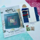 YuMI_027 Voloshka Набір для вишивки хрестом та бісером YuMI - Be merry 12,7x12,7 см, Aida 14 ct пластикова