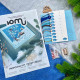 YuMI_029 Voloshka Набір для вишивки хрестом та бісером YuMI - Морозна ніч 12,7x12,7 см, Aida 14 ct пластикова