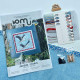 YuMI_038 Voloshka Набір для вишивки хрестом та бісером YuMI - Лелеки 12,7x12,7 см, Aida 14 ct пластикова