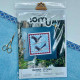 YuMI_038 Voloshka Набір для вишивки хрестом та бісером YuMI - Лелеки 12,7x12,7 см, Aida 14 ct пластикова