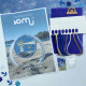 YuMI_040 Voloshka Набір для вишивки хрестом та бісером YuMI - Фігурка Світло надії 10х10 см, Aida 14 ct пластикова
