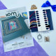 YuMI_042 Voloshka Набір для вишивки хрестом та бісером YuMI -  Марсік 12,7x12,7 см, Aida 14 ct пластикова
