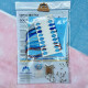 YuMI_048 Voloshka Набір для вишивки хрестом та бісером YuMI - Гарна звістка 12,7x12,7 см, Aida 14 ct пластикова