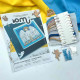 YuMI_049 Voloshka Набір для вишивки хрестом та бісером YuMI - Янгол-покровитель 12,7x12,7 см, Aida 14 ct пластикова