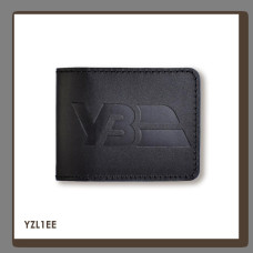 YZL1EE Babylon Обкладинка для посвідчення Укрзалізниця з логотипом 8,5x11 см чорна, чисте тиснення, шкіра