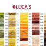 Карта кольорів Luca-S і відповідності муліне DMC