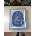 AH-095 Місяць для закоханих. 22x28 см. Абрис Арт. Набір для вишивки хрестиком на Aida 14