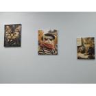 KHO6705 Ideyka Картина за номерами - Пухнастик у Парижі, 40х50 см (на підрамнику, Ідейка КНО-6705) ©art_selena_ua