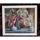 Р-243 Натюрморт з орхідеями. Картини бісером. Набір для вишивання бісером