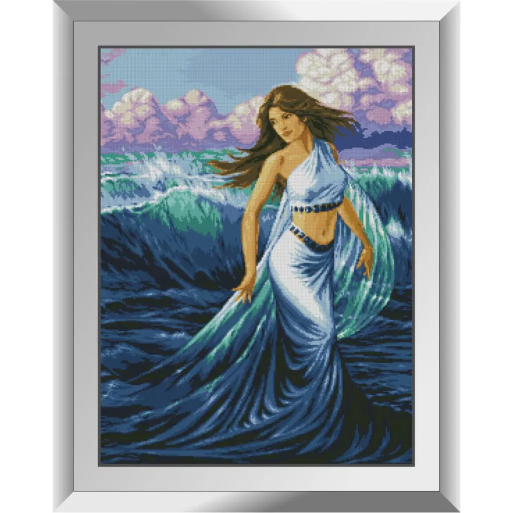 31506 Сирена. Dream Art. Набір алмазної мозаїки (квадратні, повна