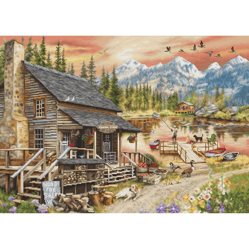 B2413 Універсальний магазин. 47x34 см. Luca-S. Набір для вишивки