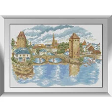 31712 Страсбург. Dream Art. Набір алмазної мозаїки (квадратні, повна)