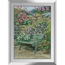 31866 Весняний сад. Dream Art. Набір алмазної мозаїки (квадратні, повна)