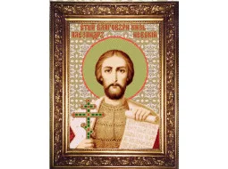 NMR002 Святий Благовірний князь Олександр Невський. ArtSolo. Набір мозаїчне бісероплетіння