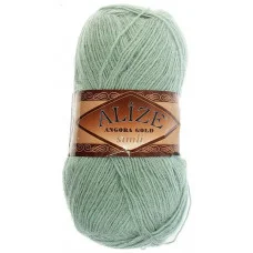 515 Пряжа Angora Gold Simli 100гр - 500м (Зелений) Alize