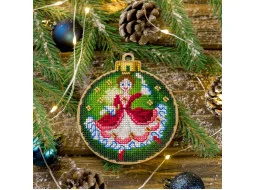 FLW-006 Принцеса. Wonderland Crafts (Волшебная страна). Набір для вишивки нитками на дерев'яній основі