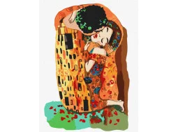 KHO4866 Поцілунок. Ideyka. Картина за номерами (Ідейка КНО4866)